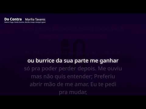 🎙️ Do Contra — Marília Tavares ∷ Mega Karaokê