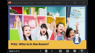 STEM Meets EI Webinar Series 4: What Does STEM Have to Do with Me