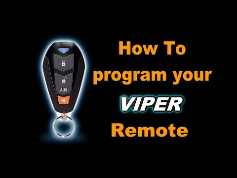 🤠   DIY: How to program your Viper Remote Entry Key FOB. Easy Walk Through Guide.