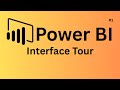A complete tour through the Power BI Interface | Power BI Basics