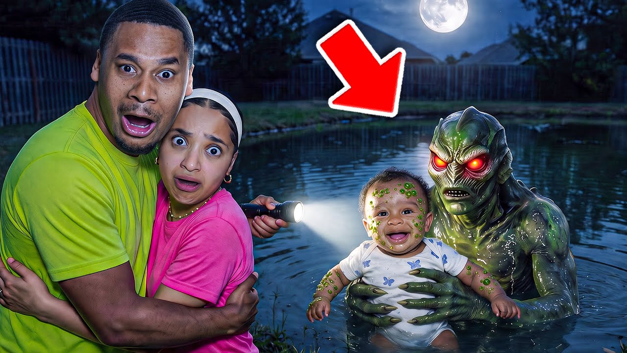 THE POND MONSTER GAVE OUR BABY A VIRUS