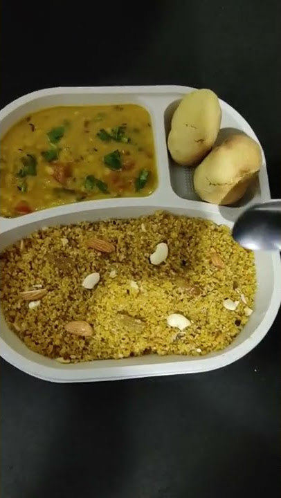 Daal Bati Churma😋Easy To Make🤤Trending Short👌Unique Recipe👍Healthy & Tasty Dish🙏Recipe On My Channel