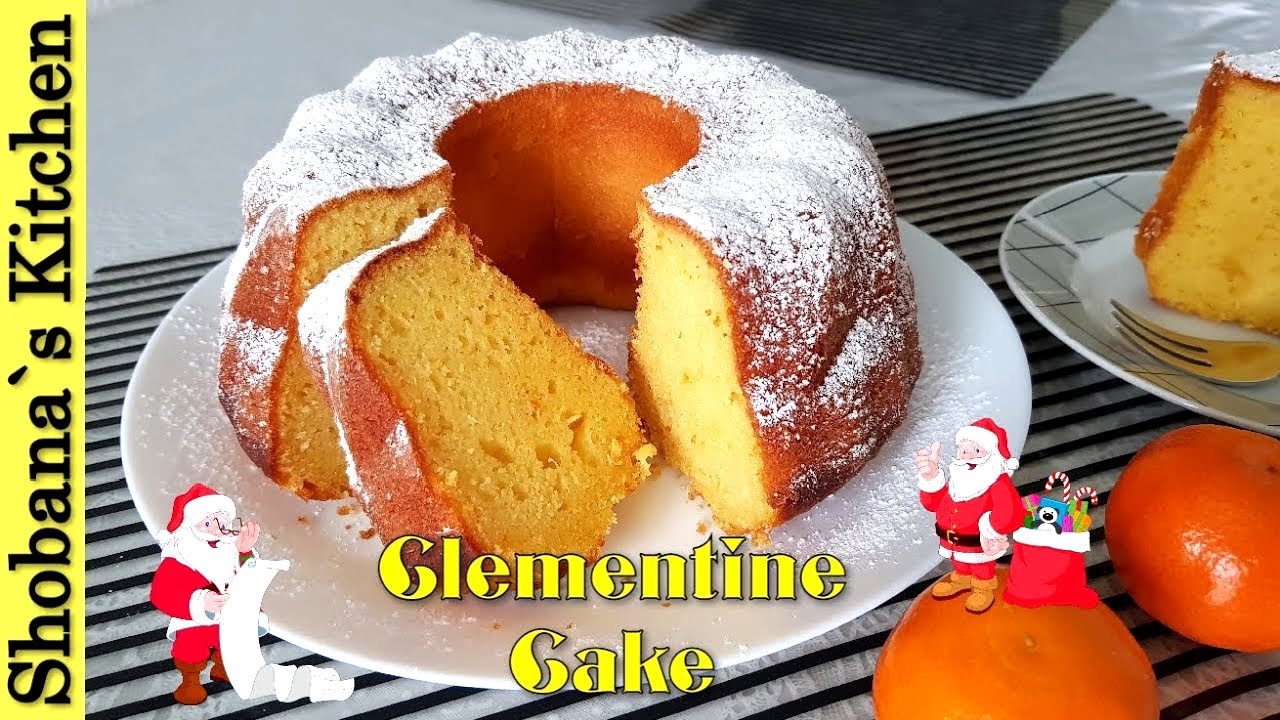 Orange Sponge Cake Recipe - Orange Cake in a Blender - Orange Yogurt Cake