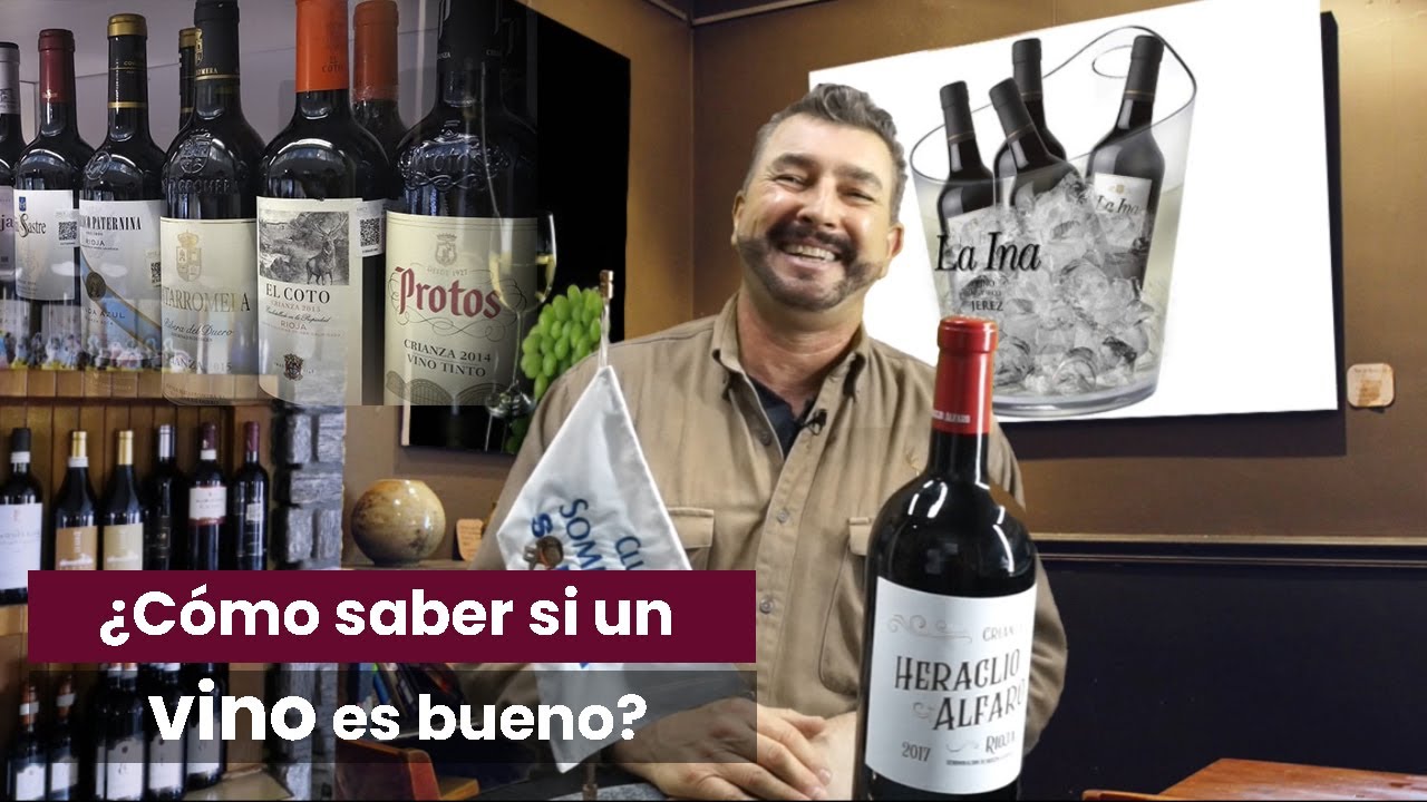 ¿Cómo saber si un vino es bueno? YouTube