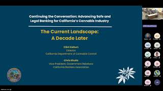 Continuing the Conversation: Advancing Safe and Legal Banking for California’s Cannabis Industry