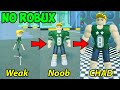 Starting Over As A Noob With No Robux In Roblox Strongman Simulator