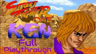 Street Fighter One REMAKE (Ken Masters) Full Playthrough