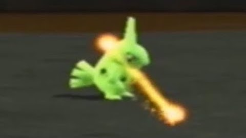 Live! Shiny Larvitar in Pokémon XD: Gale of Darkness!