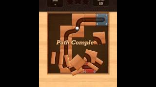 Roll the Ball slide puzzle Basic E Pack Level 60 Solution screenshot 4