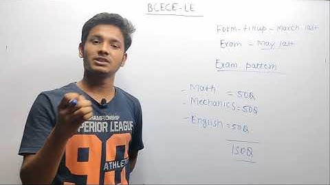BCECE LE EXAM PATTERN AND SYLLABUS EXPLANATION | BIHAR ENGINEERING LATERAL ENTRY DETAIL SYLLABUS