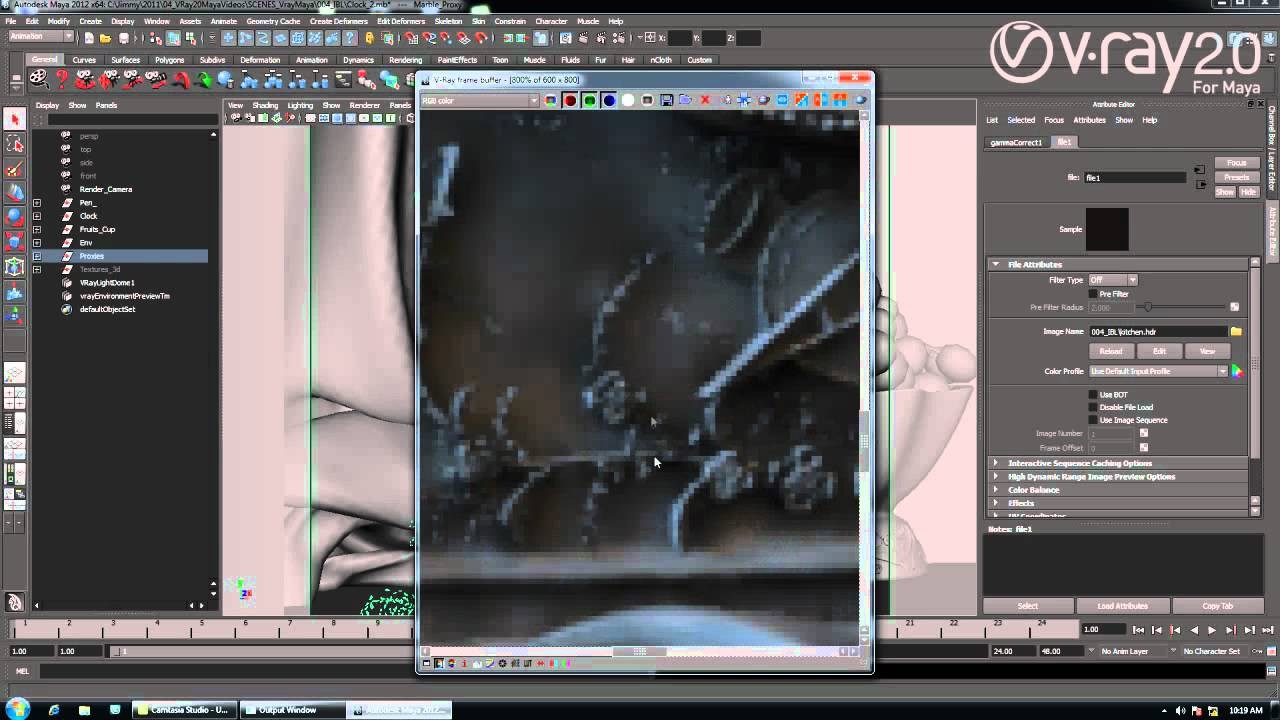 Vray 2 V-Ray 2.0 for Maya Image Based Lighting - YouTube