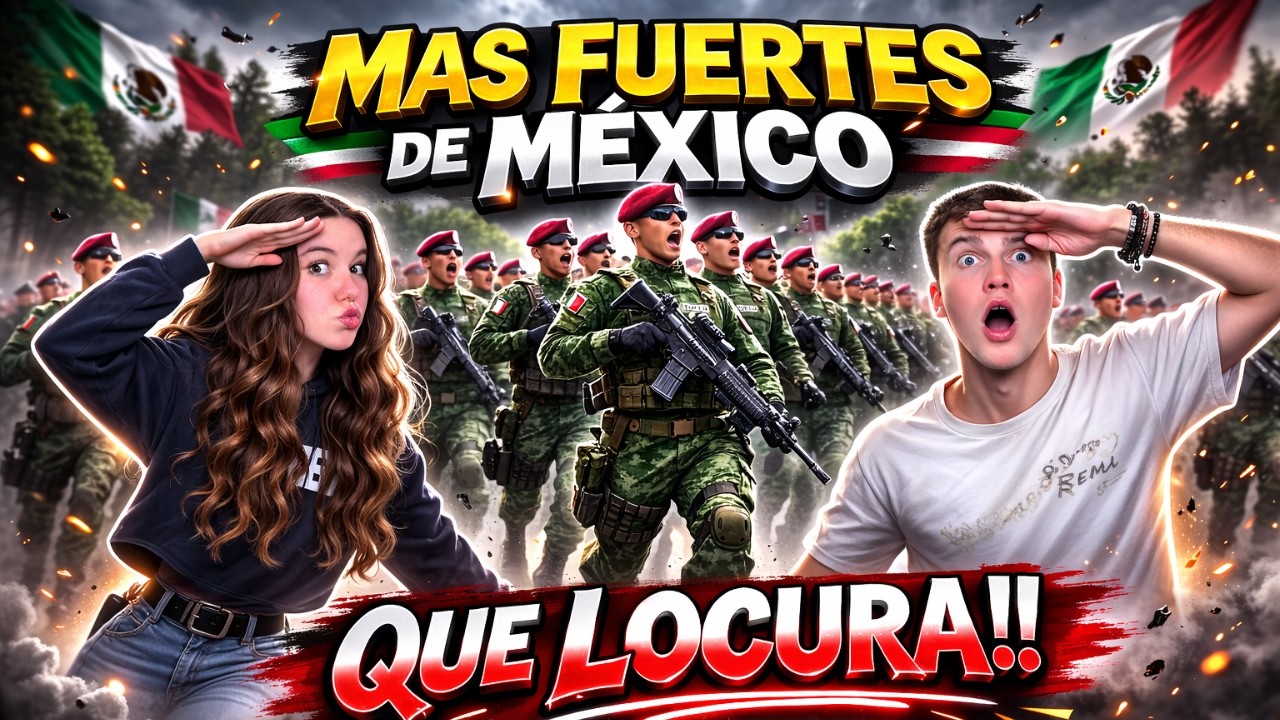 🇪🇸 REACCIÓN a 10 FUERZAS ESPECIALES MÁS LETALES de MÉXICO 🇲🇽             **Estamos en shock**