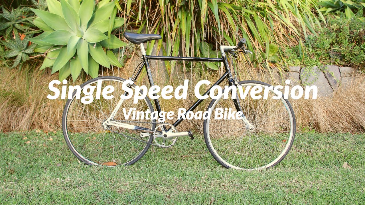 road bike single speed conversion