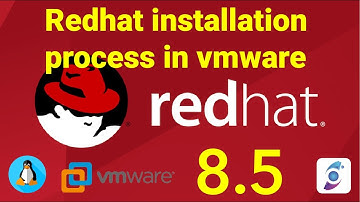 redhat installation process in vmware