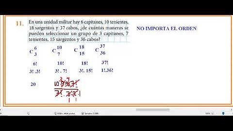 ANALISIS COMBINATORIO II 2DO P2
