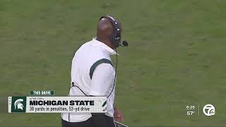Michigan State's Mel Tucker: "I don't like to talk about calls, bad calls" screenshot 3