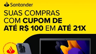 SANTANDER BLACK FRIDAY R$20 R$40 e R$100 para APROVEITAR no MERCADO LIVRE!!