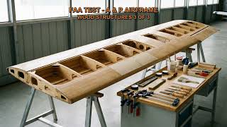 FAA TEST - A &amp; P AIRFRAME - WOOD STRUCTURES Q8009, Q8010, Q8011, Q8012, Q8013, Q8014 (3-3)