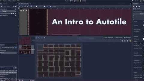 TileMap and Autotile with Godot