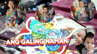 Khael Painting ! ( Ang talented naman ng batang ito ) | Tina Latres screenshot 3