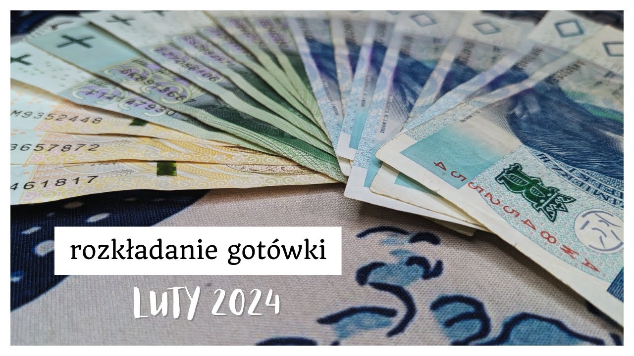 money with me | rozkładanie 💸 gotówki | luty 2024
