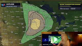 🔴 LIVE | Tornado Threat in the Northern Plains & Canada