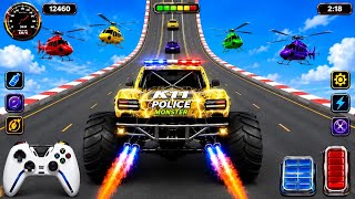 Monestar Truck Mega Ramp MAd Stunts 😱#gaming #simulator  screenshot 5