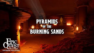 D&D Battlemaps - Desert | Animated battlemaps for tabletop RPG games | D&D |Pyramids