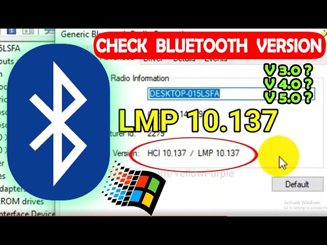 How to check Bluetooth version in Windows 11/10