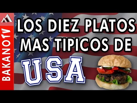 Top 10 Comida de Estados Unidos (TOP 10) BakanoTv Los 10 platillos más populares de los Americanos