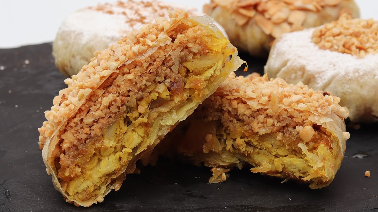 أحسن ما تقدري تقدمي فمائدة الإفطار بسيطلات دجاج حلو باللوز🥇من مورا هاد الفيديو غدي تولي محترفة فيهم💯