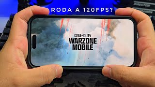 IPHONE 14 PRO MAX RODANDO WARZONE MOBILE