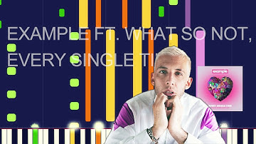 Example Ft. What So Not, Lucy Lucy - EVERY SINGLE TIME (PRO MIDI FILE REMAKE) - "in the style of"