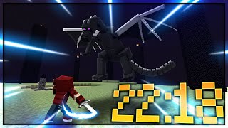 [World Record] Minecraft beaten in 22:18 | Random Seed Glitchless