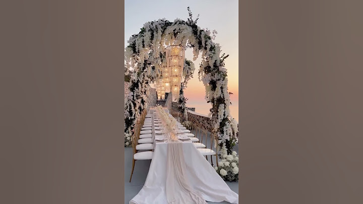 The Most Beautiful Wedding Venue… credits in description #wedding #weddingclothing