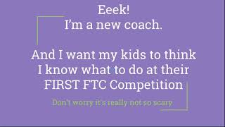 FTC KICKOFF: For New Coaches