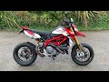 2023 ducati hypermotard 950 sp 1427 miles  walkaround  completely motorbikes