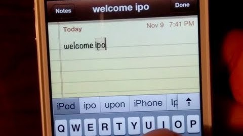 Enable Hidden iOS 5 Autocorrect Keyboard Bar