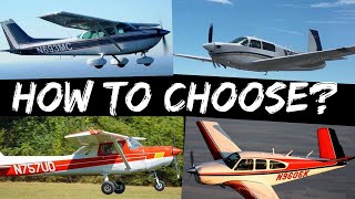 4 GREAT First Airplanes To Own...How to Choose??? Cessna 150, Cessna 172, Beechcraft Bonanza, Mooney