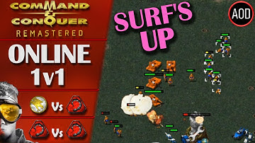 C&C: Tiberian Dawn - 1v1 Online Custom - Testing my new map