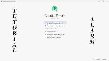 Tutorial Alarm di Android Studio