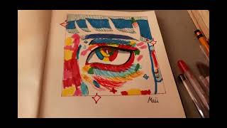 Remaking my drawing for my performance task(@_@)