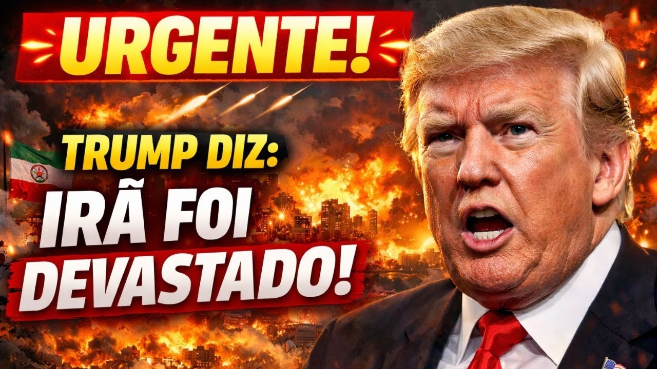 TRUMP: IRÃ FOI DEVASTADO