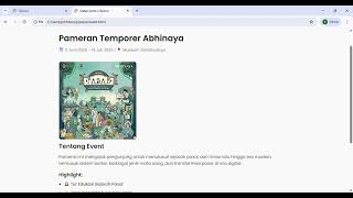 JXplore – Final Project Web Programming I | D3MI02