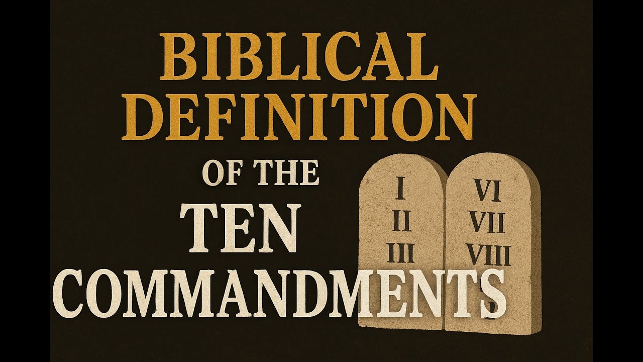 Biblical Definition of the Ten Commandments[2.No Other Image Before Me ...