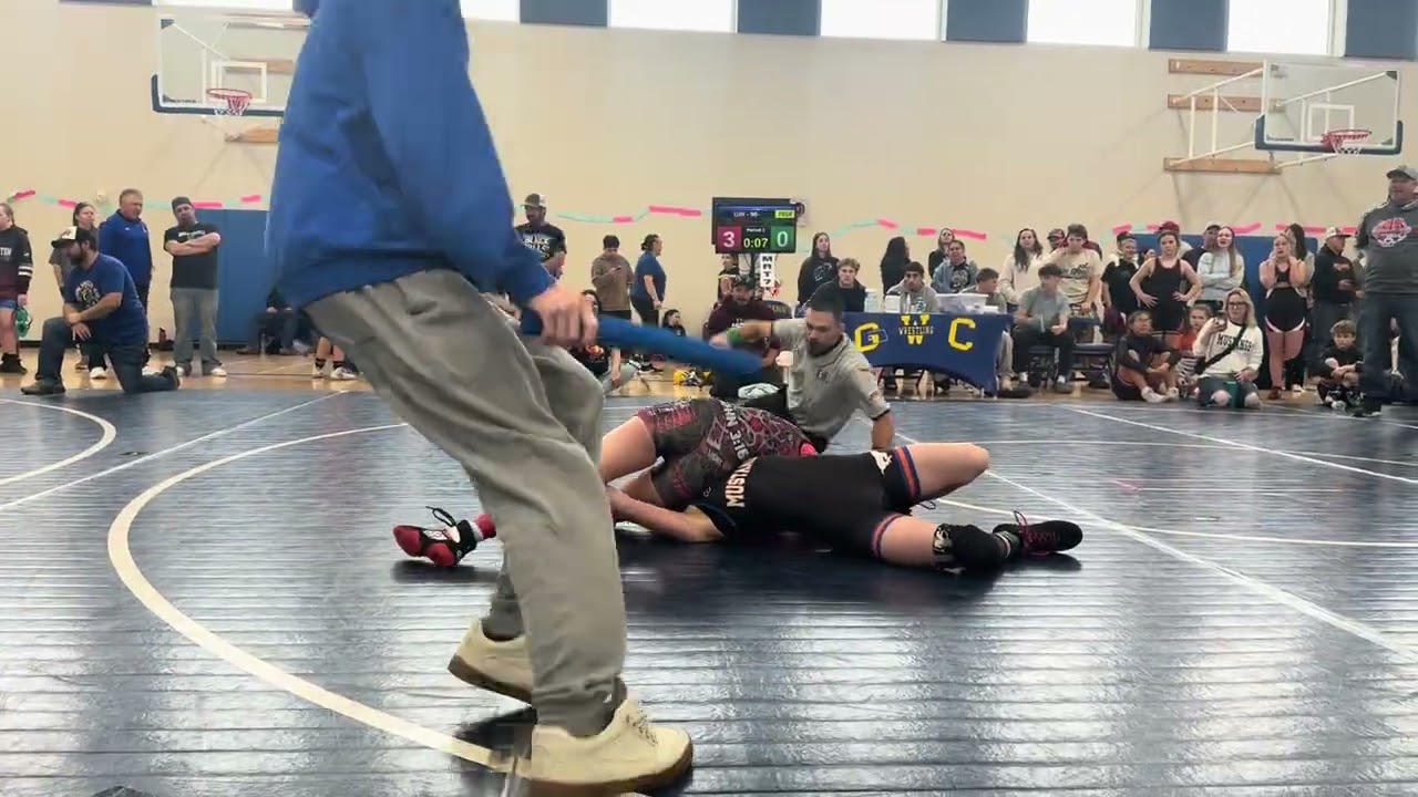 Alaina’s 3rd match at the 2026 Chuck Deter!!