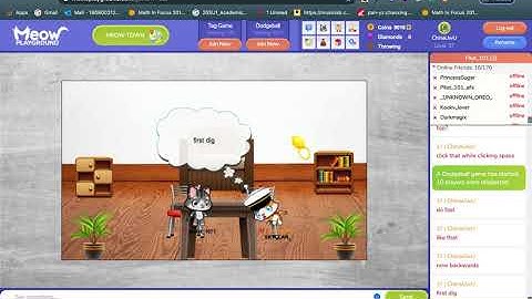 How to throw backwards in meow playground