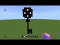 How to build a Coraline key pixel art- minecraft tutorial