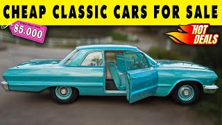 Chasing Legendary Classics! Garage Gold 15 Classic Cars Up for Sale by Owners !
