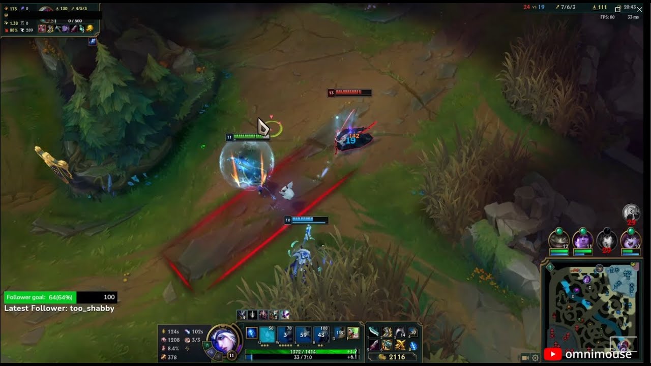 ashe kiting teamfights - adc autospacing | lanxing wannabe